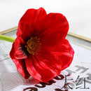 Artificial poppy flower for wedding and interior decoration