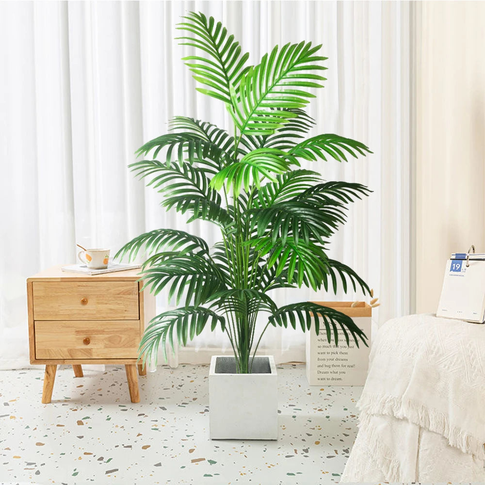 Large artificial tropical palm tree for indoor and outdoor decoration - vue 4 sur 8