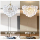 Modern glass bubble pendant chandelier for elegant interiors