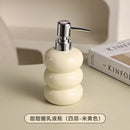 ceramic bottle for disinfectant and soap dispenser