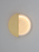 Elegant and modern copper wall light with LED
