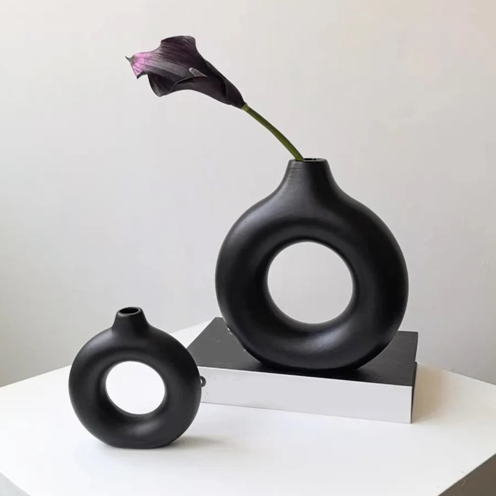 minimalist plastic vase for wedding decoration