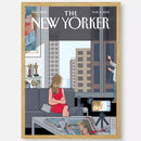 New Yorker poster waterproof wall art aesthetic sticker