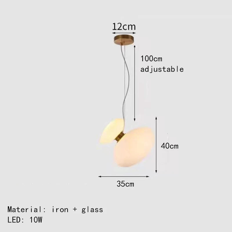 suspension LED design moderne avec fil réglable - vue 16 sur 28