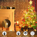 LED curtain string lights USB for festive and celebration decorations