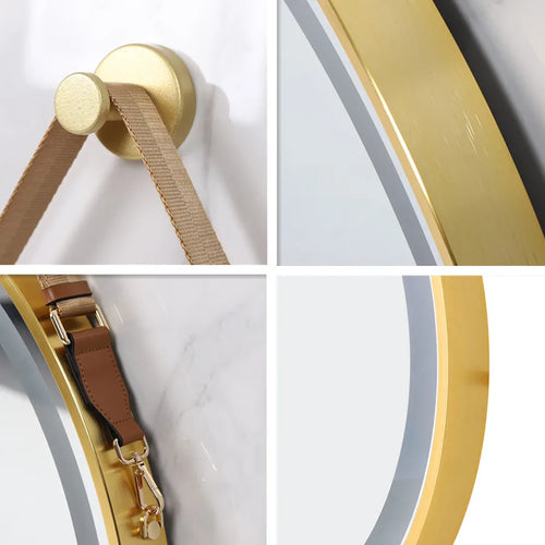 miroir lumineux rond avec intensité variable et antibuée - vue 7 sur 10