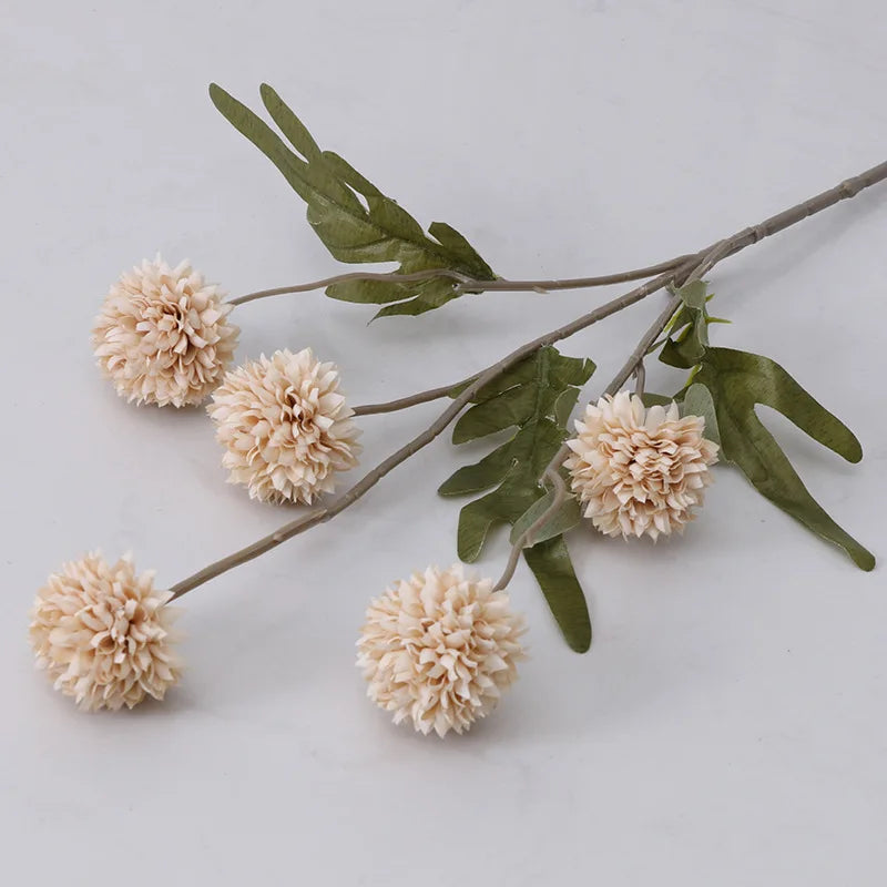 Artificial dandelion flowers wedding bouquet valentine's day gift - vue 10 sur 15
