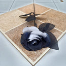 Set of 5 artificial flower bouquets for festive and home decoration