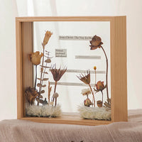 3d photo frame with flowers for wedding decoration