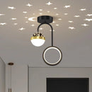 Star LED ball pendant light for indoor and outdoor decoration