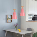 Retro nordic aluminium pendant light for indoor lighting