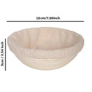 rattan bread basket for baking and fermentation