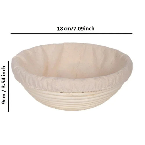 rattan bread basket for baking and fermentation - vue 13 sur 18