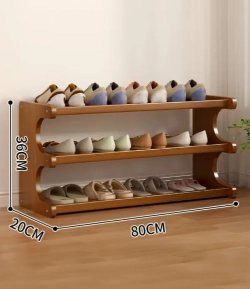 simple and space-saving indoor shoe rack - vue 18 sur 20