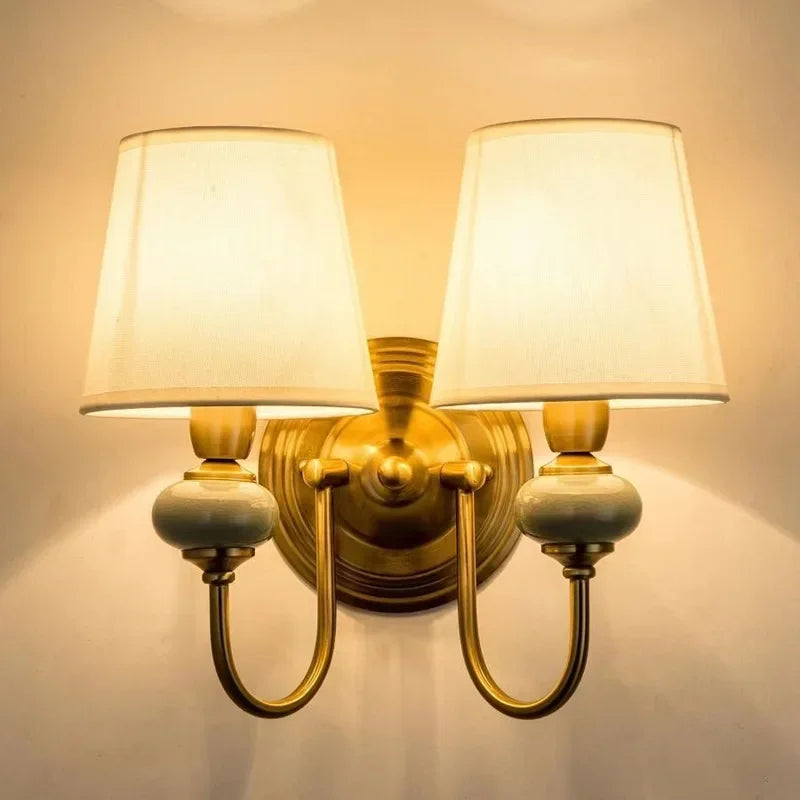 Simple european style LED wall light for hotel or villa