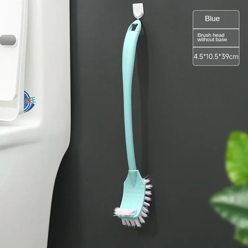 Double-sided toilet brush for effective cleaning