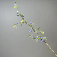 Artificial flower table decoration with snow willow