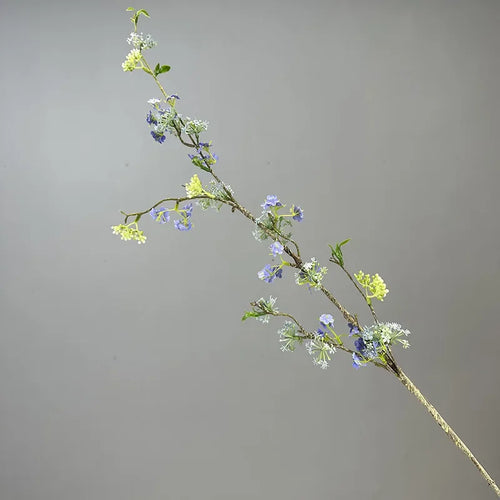 Artificial flower table decoration with snow willow