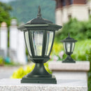 Outdoor solar lamp for garden and fence decoration