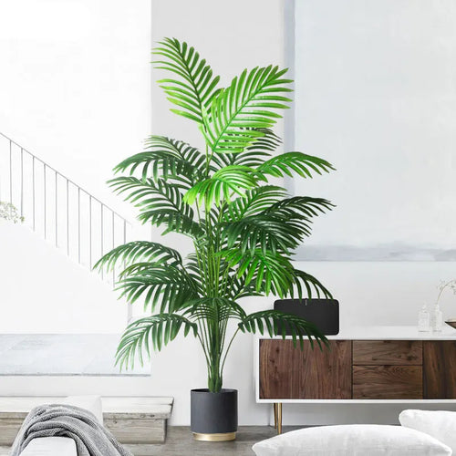 Large artificial tropical palm tree for indoor and outdoor decoration