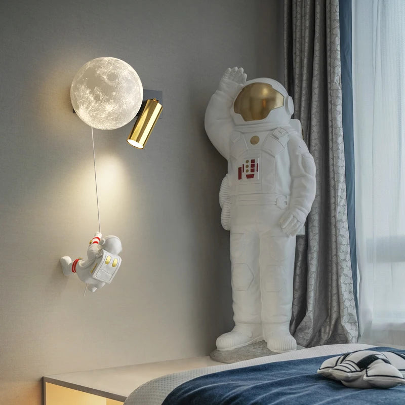 Modern two-head creative wall light for interiors