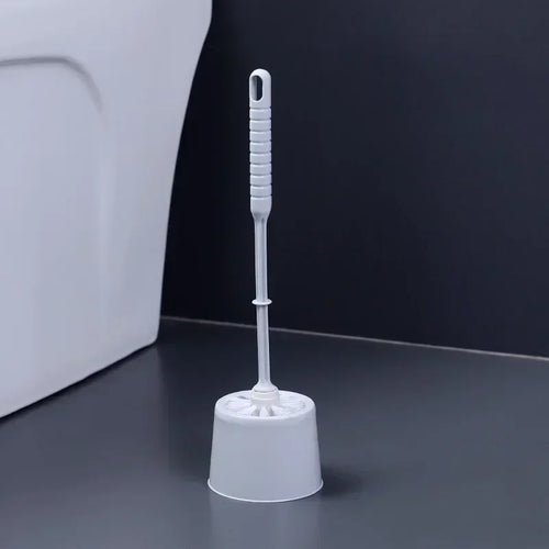 Luxury toilet brush with long handle for effective cleaning