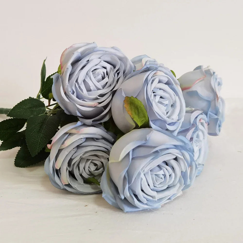 Artificial rose bouquet for weddings and garden decoration - vue 10 sur 10