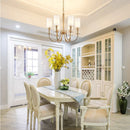 Nordic American country style copper chandelier for lighting