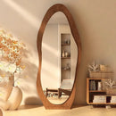 Decorative standing mirror for makeup and interior
