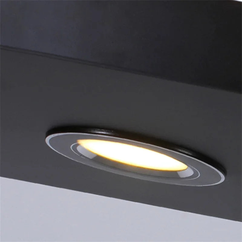 Modern glass LED chandelier for interior decoration - vue 4 sur 6