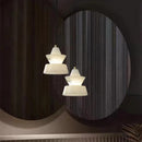 Minimalist LED marble pendant lamp