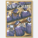 New Yorker poster waterproof wall art sticker aesthetic decor