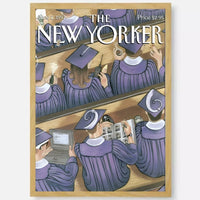 New Yorker poster waterproof wall art sticker aesthetic decor