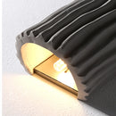 Nordic artistic atmosphere LED resin grille lamp retro