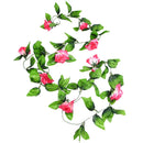Artificial wisteria garland for floral and festive decoration