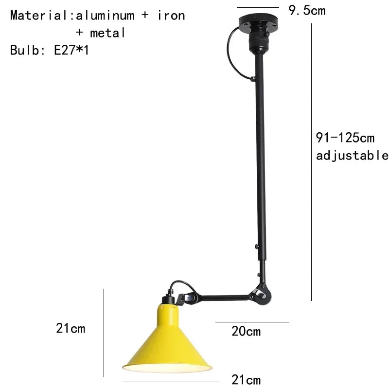 Modern creative LED pendant light for decorative indoor lighting - vue 19 sur 21