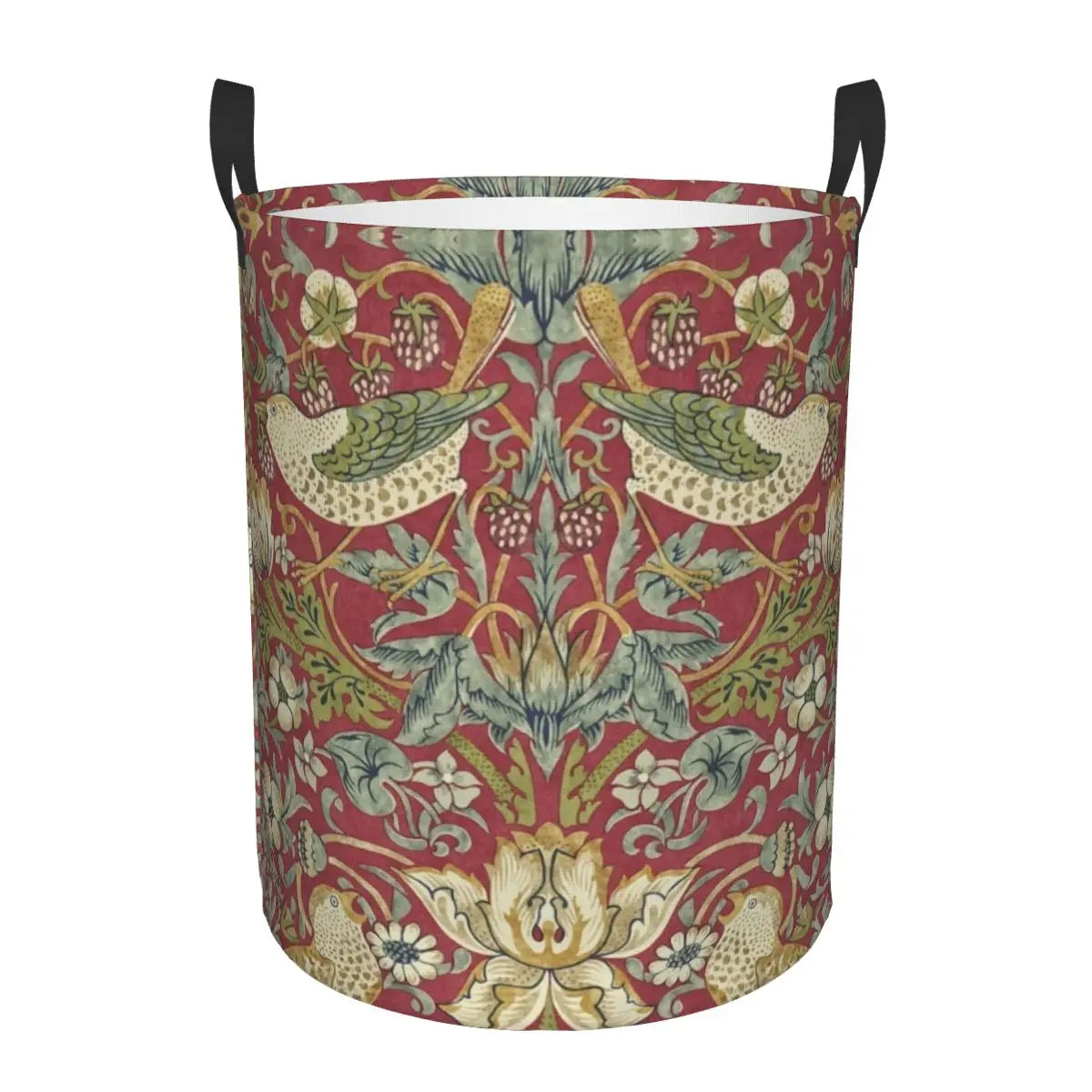 floral foldable laundry basket for baby toy storage - vue 22 sur 30
