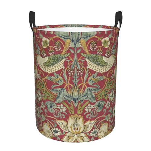 floral foldable laundry basket for baby toy storage - vue 23 sur 30