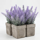 Artificial lavender plants for home decoration, weddings, and parties