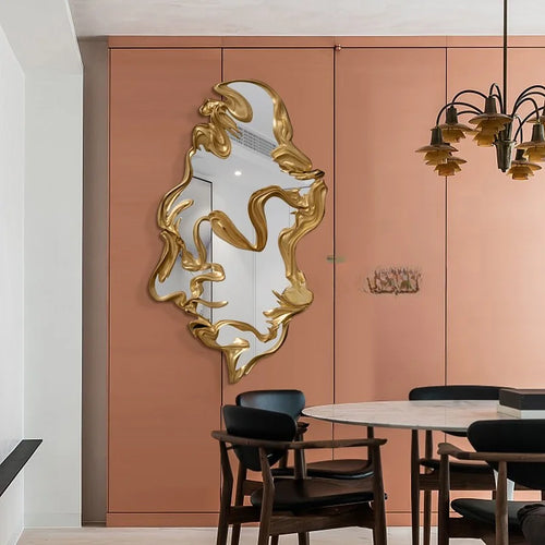 Customisable european style light luxury decorative mirror for interiors - vue 11 sur 11