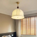 Japanese style fabric ceiling light for elegant lighting