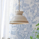 Modern ceramic flower pendant light