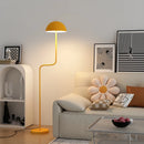 Nordic glass floor lamp with lampshade for interior decoration
