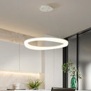 Modern nordic circular LED chandelier, creative design