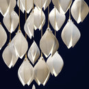 Nordic ceramic flower pendant light for interior decoration