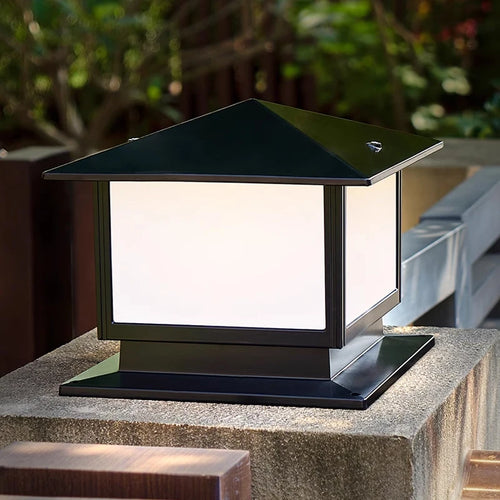 Waterproof LED pillar lamp E27 - vue 3 sur 20