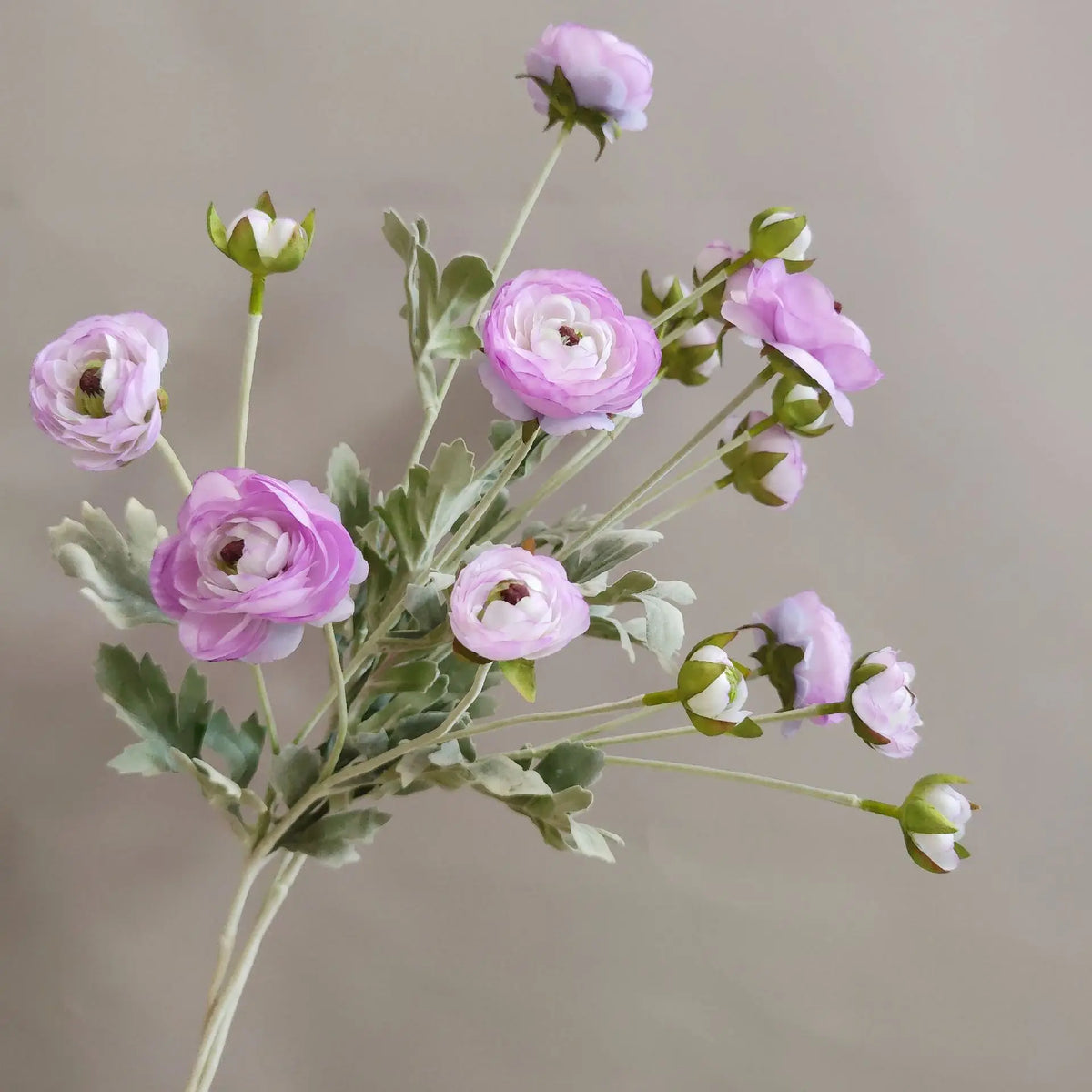 Small artificial peony flower bouquet for wedding and home decoration - vue 6 sur 13