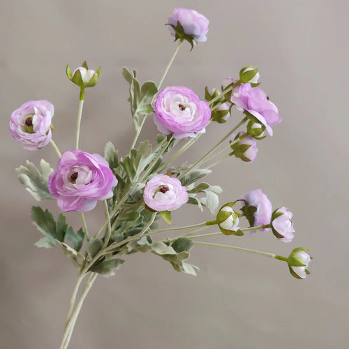 Small artificial peony flower bouquet for wedding and home decoration - vue 7 sur 13