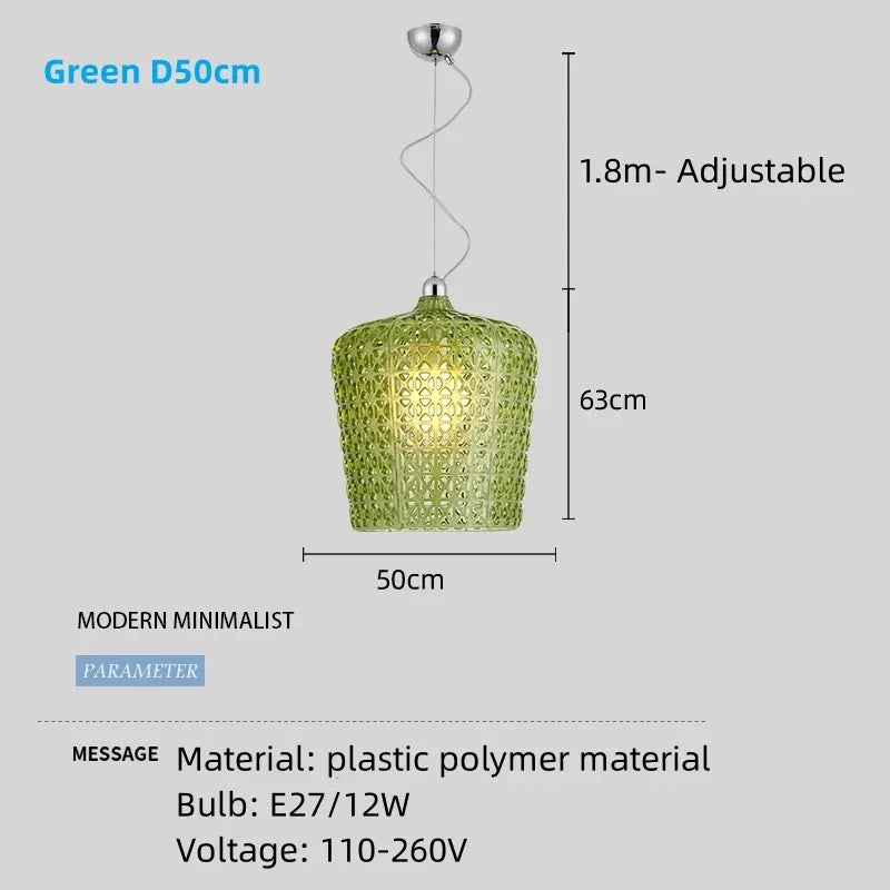 Modern acrylic chandelier for elegant interior decoration