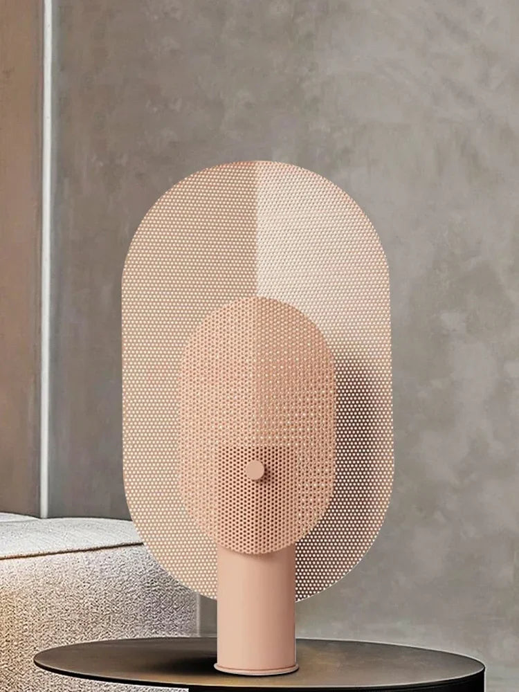 Minimalist Nordic design iron table lamp for modern decor